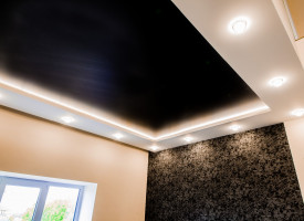 Парящие натяжные потолки