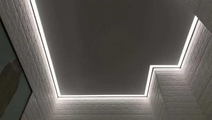 Контурные натяжные потолки