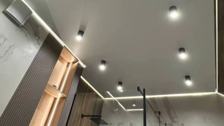 Парящие натяжные потолки