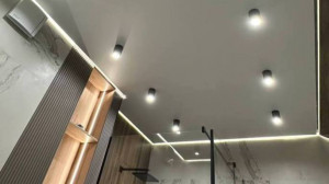 Парящие натяжные потолки